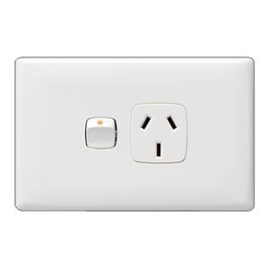 HPM Linea Single Power Point White