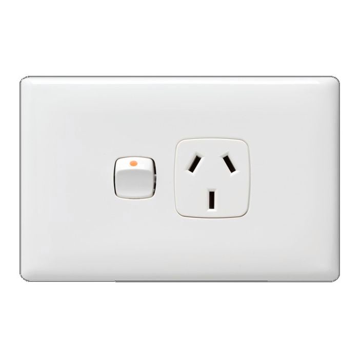 HPM Linea Single Power Point White