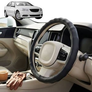 Australian Goose Steering Wheel Cover for Holden Commodore 2013 - 2017 (VF) Circle Black