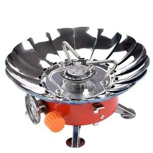 NNEOBA Portable Windproof Camping Stove Red