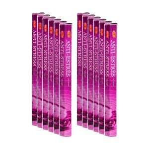 12PK HEM Home Fragrance Scented Smelling Incense Sticks Packet Set Anti Stress