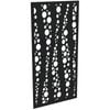 ProtectorAl 300-1200w x 1201-2400h Gloss Black/Satin Black Bubbles Unframed Composite Deco Panel
