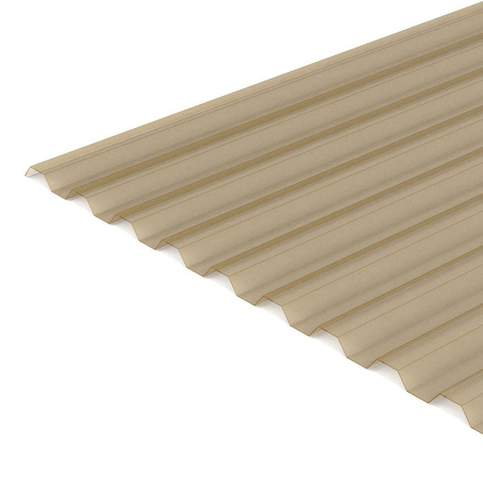 Suntuf Greca 2.4m Bronze Polycarbonate Roofing