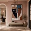 Cubist Reflections: Modern Abstract Art Painting (85x120cm)