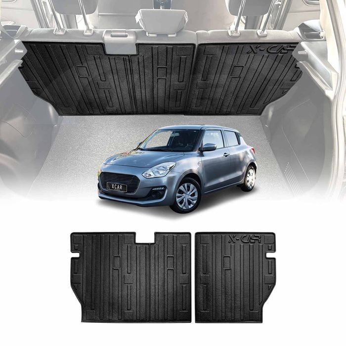 3D All Weather Back Seat Protector for Suzuki Swift 3rd Gen 2017-2024 Car Seats Kick Mats Cover