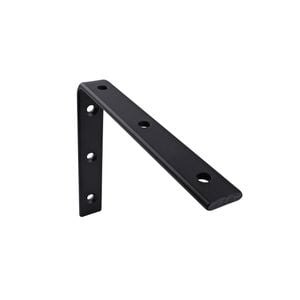 Carinya 175 x 150mm Black Angle Bracket