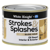 White Knight 100ml Gold Strokes And Splashes Paint - Gold