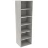 Lugna 1536 x 450 x 380mm Mist Ready to Assemble Robe Insert 5 Shelf Unit