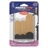 Permastik Oak & Black Metal Hooks - 3 Pack