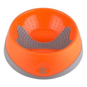 Large 23cm Orange OH Bowl for Dogs & Puppies Oral Health