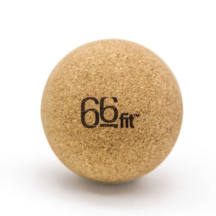 Cork Massage Ball 8cm For Myofascial Release 66fit