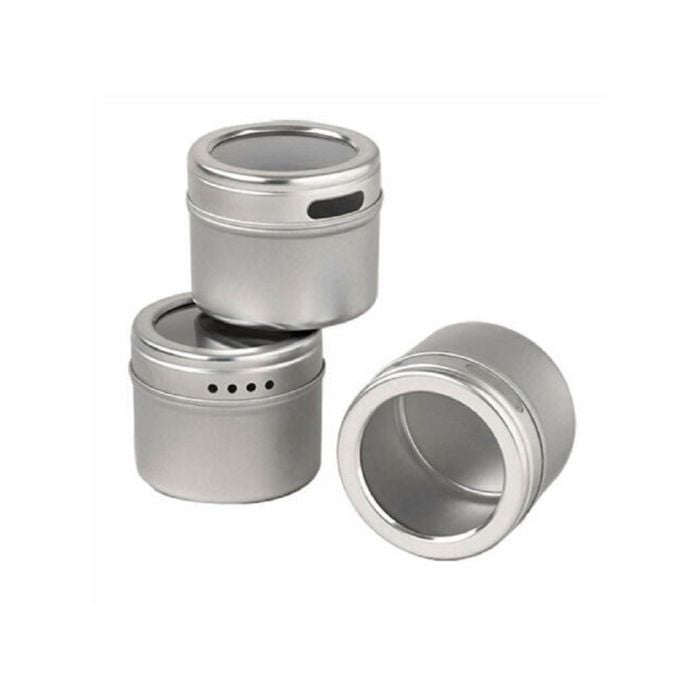 Appetito Magnetic Spice Cans Set Of 5