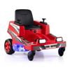 Costway Kid Ride on Lawn Mower Electric Car Outdoor Toy Car Gift Red