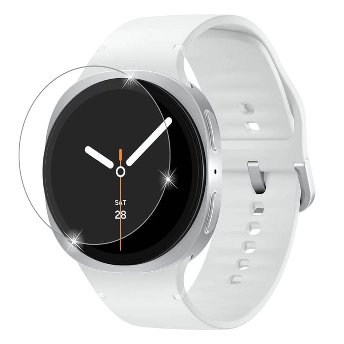 2 Pack MEZON Samsung Galaxy Watch9 (40 mm) Clear Tempered Glass Screen Protectors