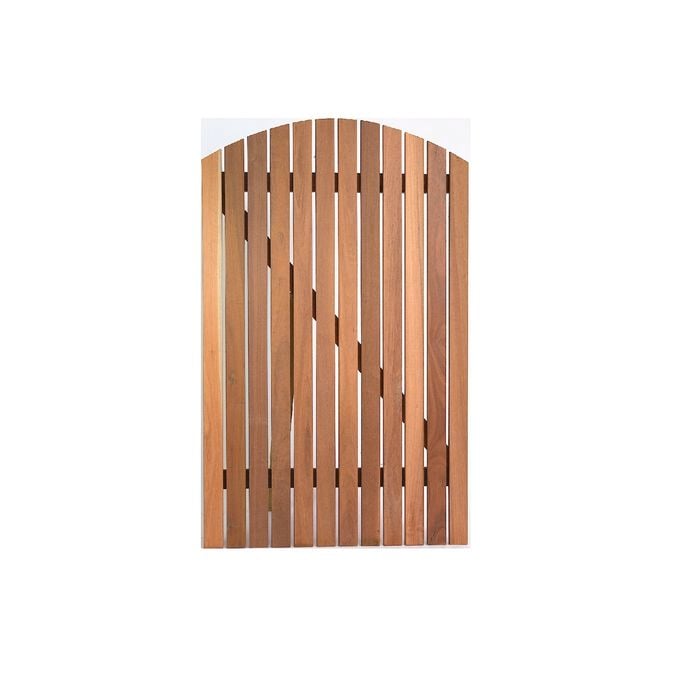 1500 x 900mm 65mm Gate Picket Jarrah Closed Curved - 1500mm