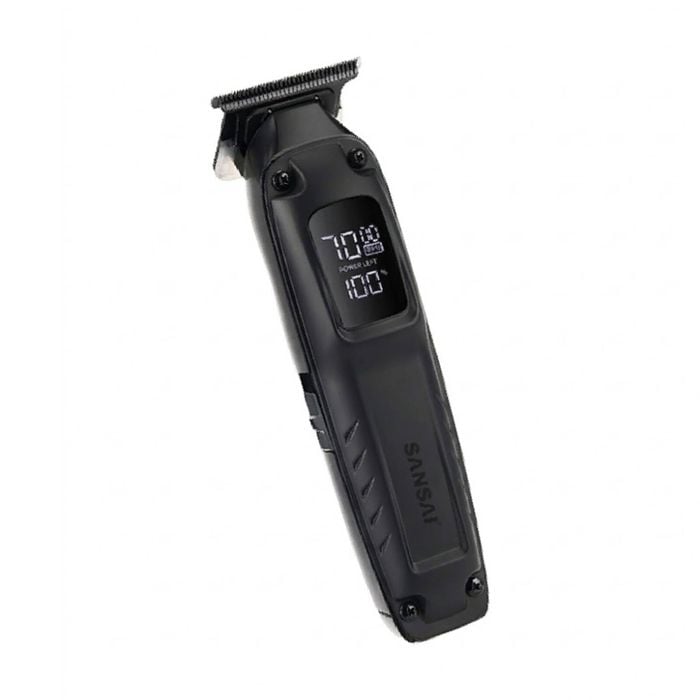 Sansai Cordless Beard Trimmer Ultra Quiet Digital Display 800mah Battery