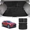 Boot Liner Back Seat Protector for Mazda CX-30 CX30 2019-Onwards All Weather Cargo Trunk Kick Mats