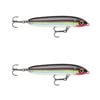 2x Rapala 13cm Skitter V Topwater Walk The Dog Style Fishing Lures - Silver