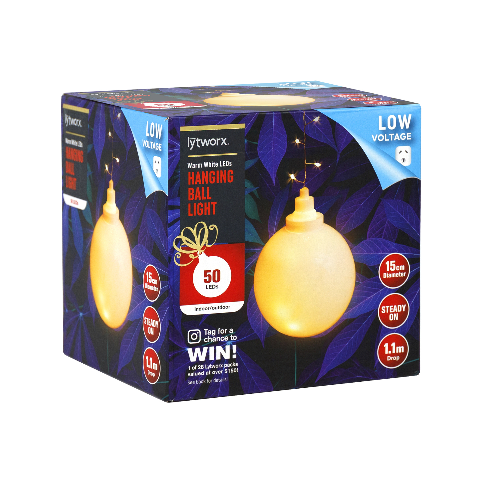 Lytworx Warm White Low Voltage Hanging Ball Light product image