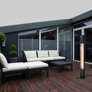Arlec 2000W Black Freestanding Instant Infrared Heater