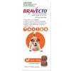 Bravecto Dog 6 Month Chew Tick & Flea Treatment 4.5-10kg Small Orange