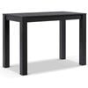 Santorini Outdoor Aluminium 1.5M Rectangle Bar Table Black