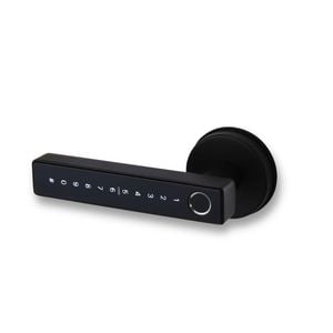 Auslock Black Smart Lock Novo Series N25B Door Handle