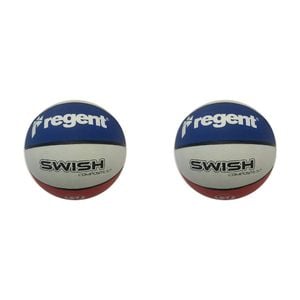 2PK Regent Swish Basketball Indoor/Outdoor Kids Toy Size 7 Red/White/Blue