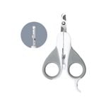 Pakeway Pet Cat Nail Clippers/trimmer W/ Flat Head - Grey