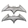 DC Batman Batarangs, Silver Superhero Toy Weapons for Costume Play – 2 Pack, One-Size
