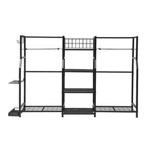 Everfit Golf Bag Storage Golfing Equipment Rack Holds 2 Bags 16 Clubs