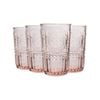 Bormioli Rocco Romantic Ridged Tumbler Glasses Set - 305ml - Pack Of 12