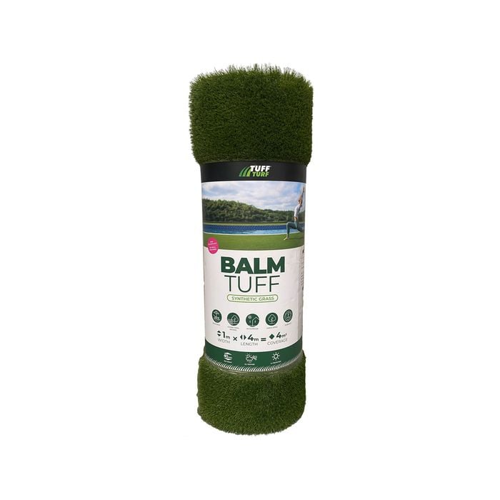 Tuff Turf 1 x 4m 40mm Pile Balm Tuff Synthetic Turf