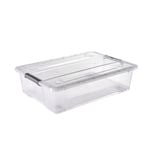 All Set Clear Underbed Storage Container - 34L