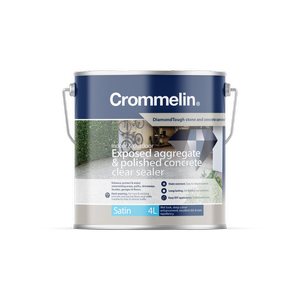 Crommelin 4L Clear DiamondTough Exposed Aggregate And Polished Concrete Sealer