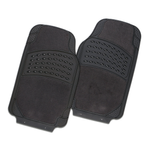 MyCar Colossus 2-Piece Car Mat - Grey [Rubber/Carpet]