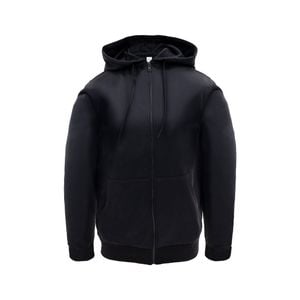 Craftright Black Zip Thru Hoodie - Medium