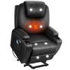 ALFORDSON Recliner Chair Electric Lift Heated Massage