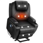 ALFORDSON Recliner Chair Electric Lift Heated Massage