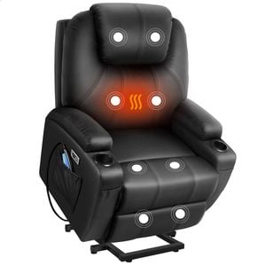 ALFORDSON Recliner Chair Electric Lift Heated Massage
