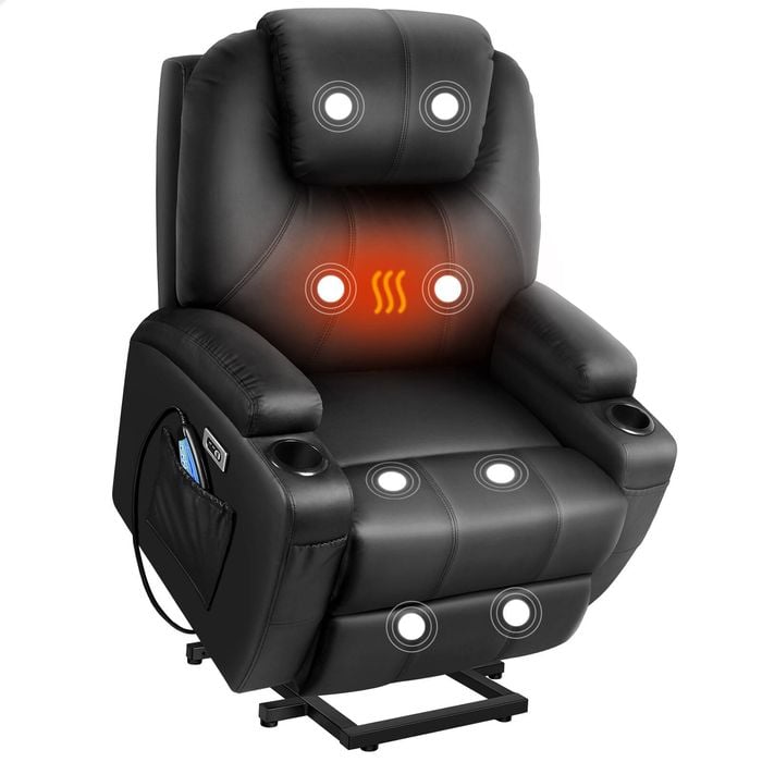 ALFORDSON Recliner Chair Electric Lift Heated Massage