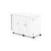 Sauder Sewing Table Craft Cart Foldable Storage White