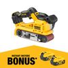 DeWALT 18V Brushless Cordless Belt Sander DCW220N-XJ - Skin Only