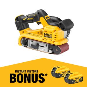 DeWALT 18V Brushless Cordless Belt Sander DCW220N-XJ - Skin Only