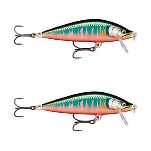 2x Rapala 7.5cm Countdown Sink Hardbody Balsa Fishing Lures - Gilded Oikiwa