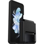 OtterBox Symmetry Flex Samsung Galaxy Z Flip4 5G (6.7') Case Black - (77-90417),Antimicrobial,DROP+ 3X Military Standard,Raised