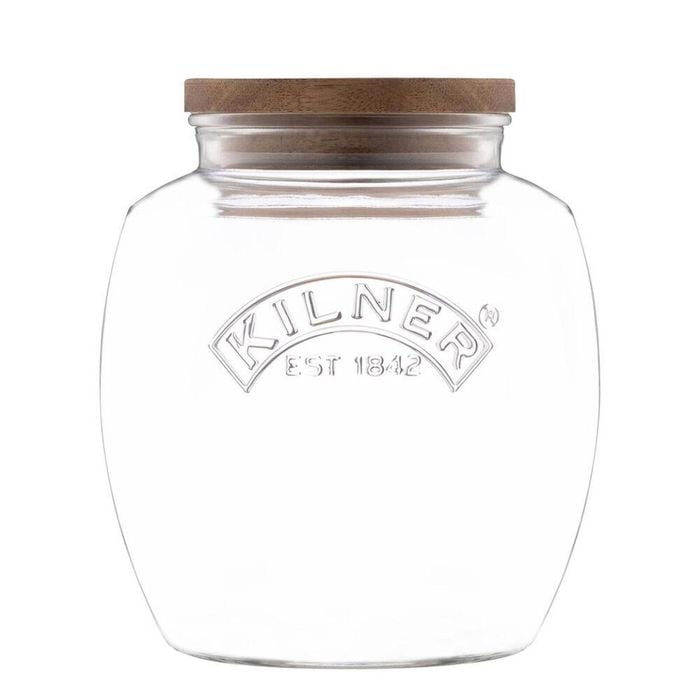 Kilner Universal Storage Jar With Acacia Lid 2l