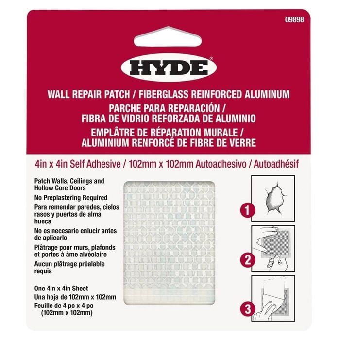 Hyde 102mm x 102mm Self Adhesive Wall Patch - 100 x 100mm