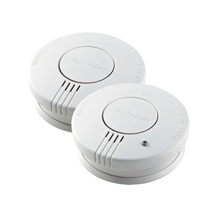 Family Shield Photoelectric Smoke Alarm - Twin Pack