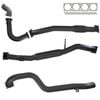 Ignite Exhausts Turbo Back For Nissan Gu Patrol 4.2l Leaf Spring Ute 3" Dump Pipe & Hotdog 409 Stainless Steel